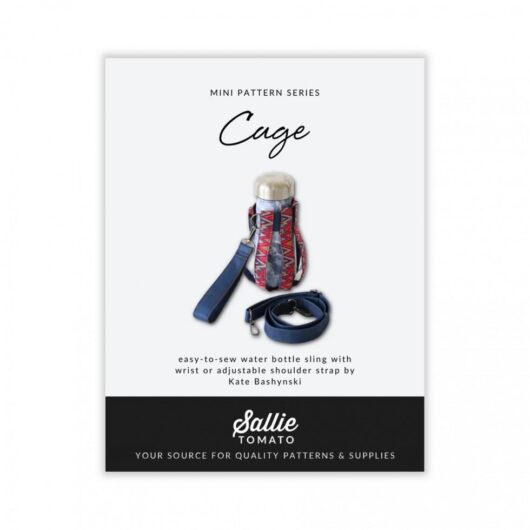 Sallie Tomato Paper Sewing Pattern Cage Water Bottle Sling