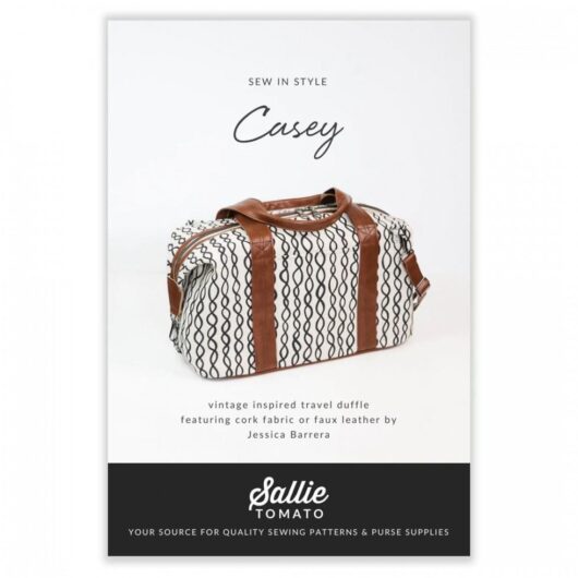 Sallie Tomato Paper Sewing Pattern Casey Travel Duffle