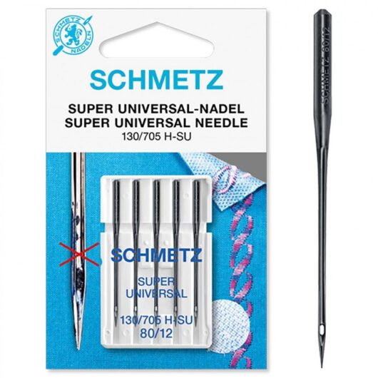 Schmetz Black Super Universal Sewing Machine Needles