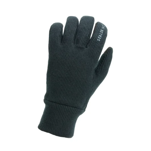 SealSkinz Necton Windproof All Weather Knitted Glove Black