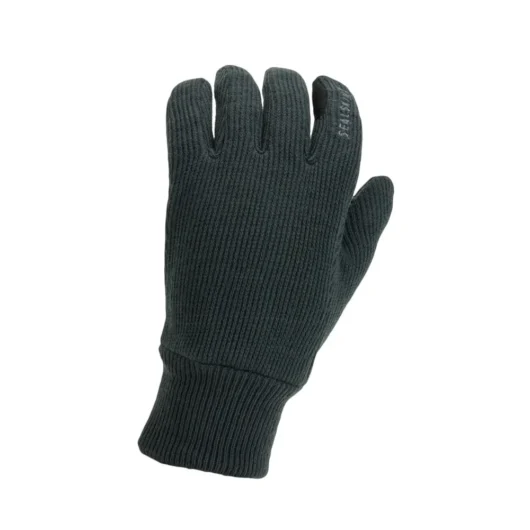 SealSkinz Necton Windproof All Weather Knitted Glove Grey