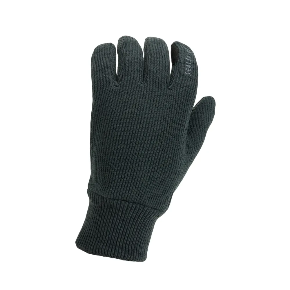 SealSkinz Necton Windproof All Weather Knitted Glove Grey