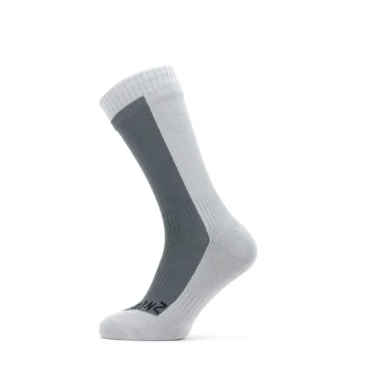 SealSkinz Starston Waterproof Cold Weather Mid Length Sock Grey