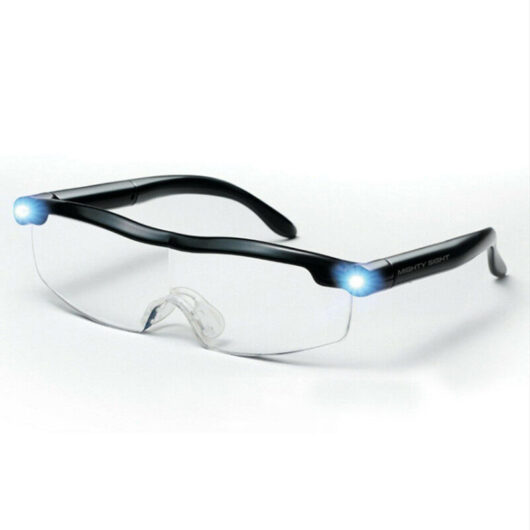 Serbia - Lunettes de Lecture - Loupe de Vision puissante avec lumière led, grossissement de 160%, pour Lecture,Tous Les Travaux de