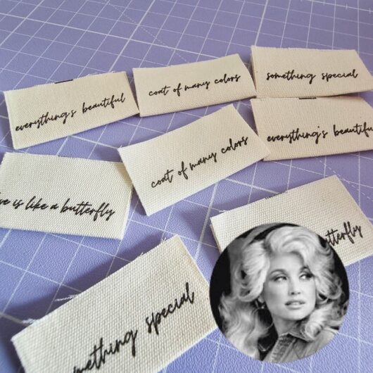 Sew Anonymous Dolly Multipack Woven Labels