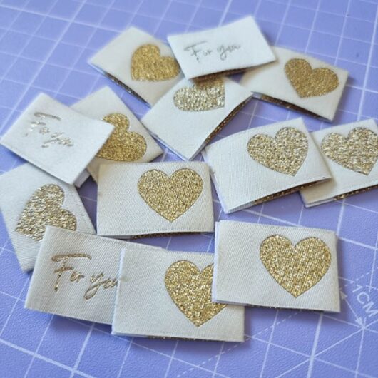Sew Anonymous For You Metallic Woven Labels