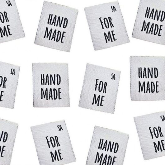 Sew Anonymous Handmade For Me Woven Labels