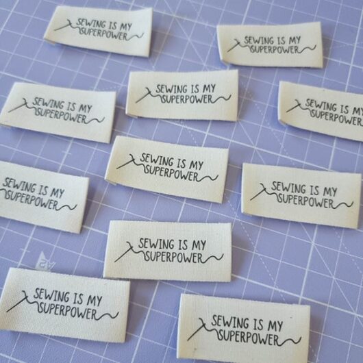 Sew Anonymous Sewing Is My Superpower Cotton Labels