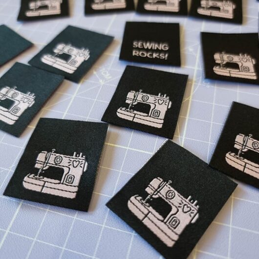 Sew Anonymous Sewing Rocks Woven Labels