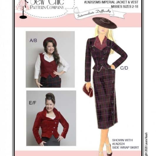 Sew Chic Paper Sewing Pattern Imperial Jacket