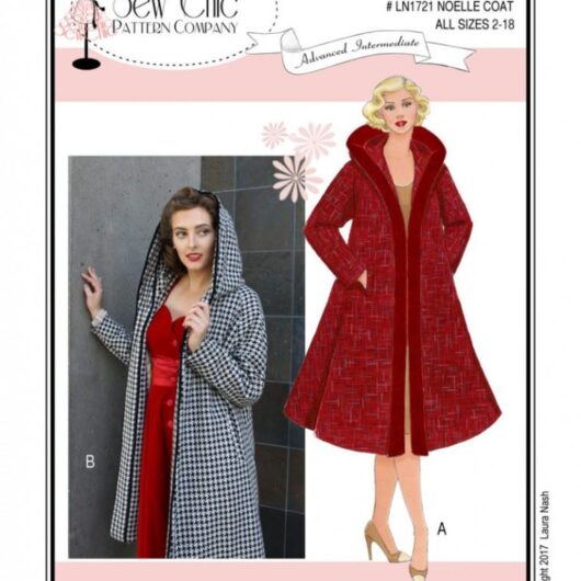 Sew Chic Paper Sewing Pattern Noelle Coat