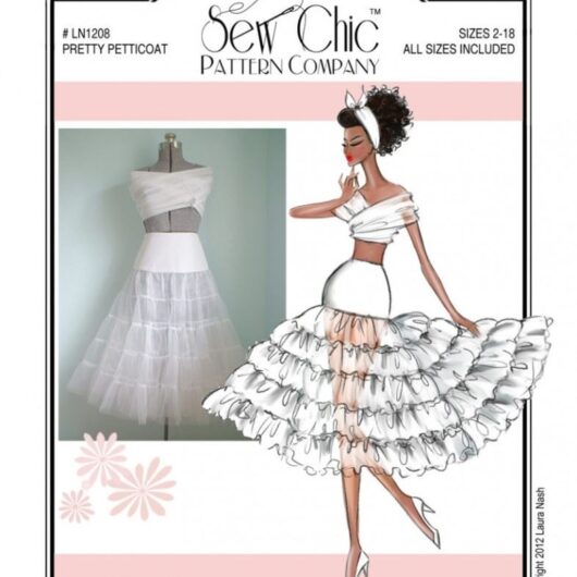 Sew Chic Paper Sewing Pattern Pretty Petticoat