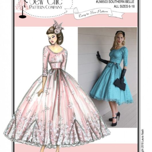 Sew Chic Paper Sewing Pattern Southern Belle