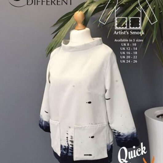 Sew Different Paper Sewing Pattern Artists Smock