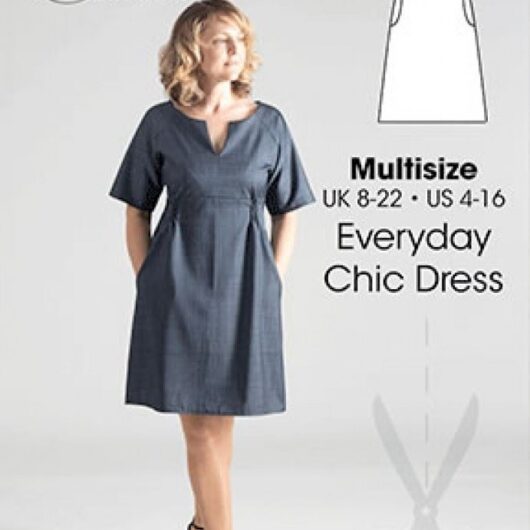 Sew Different Paper Sewing Pattern Everyday Chic Dress