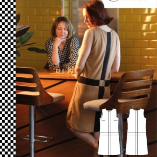 Sew Different Paper Sewing Pattern Gambit Dress