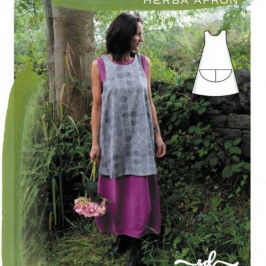 Sew Different Paper Sewing Pattern Herba Apron