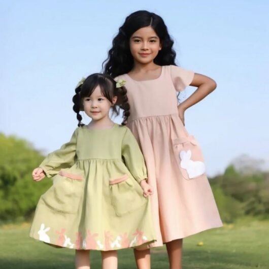 Sew Different Paper Sewing Pattern Kids Bambino Frock