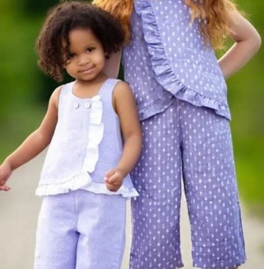 Sew Different Paper Sewing Pattern Kids Kiki Top & Pants