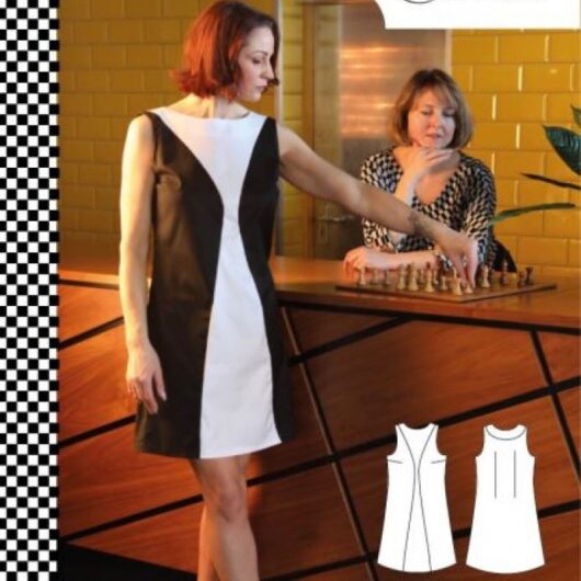 Sew Different Paper Sewing Pattern Moscow Dress