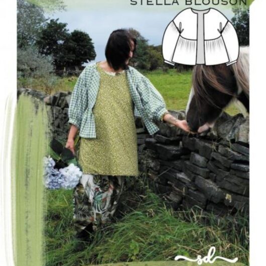 Sew Different Paper Sewing Pattern Stella Blouson