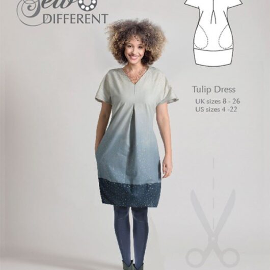 Sew Different Paper Sewing Pattern Tulip Dress