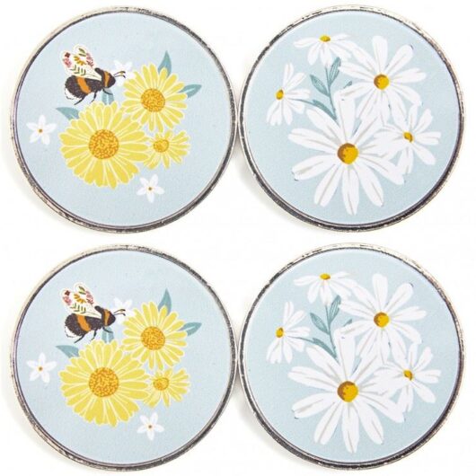 Sew Easy Fabric Pattern Weights Tin Gift Set Daisy