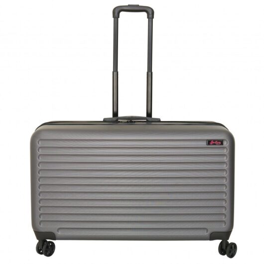 Sew Easy Large Sewing Machine Trolley Bag Metallic Silver