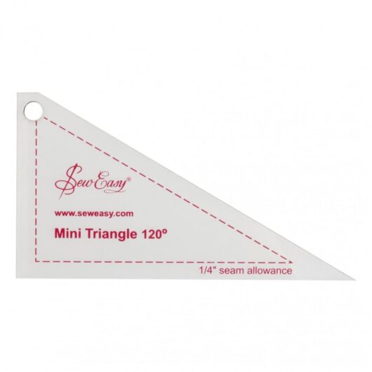 Sew Easy Mini 120 Degree Triangle Quilting Template