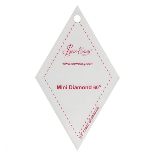 Sew Easy Mini 60 Degree Diamond Quilting Template