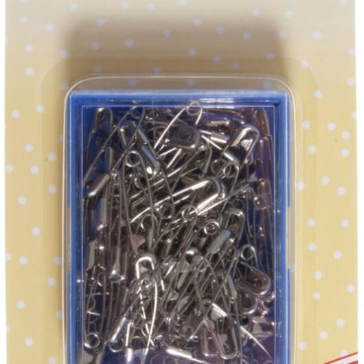 Sew Easy Open Plated Safety Pins