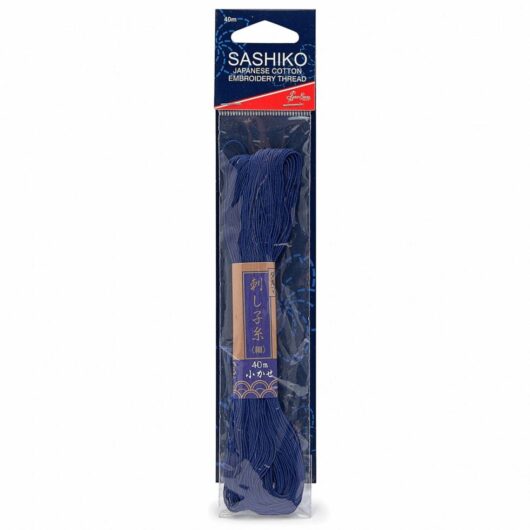 Sew Easy Sashiko Cotton Thread Navy Blue