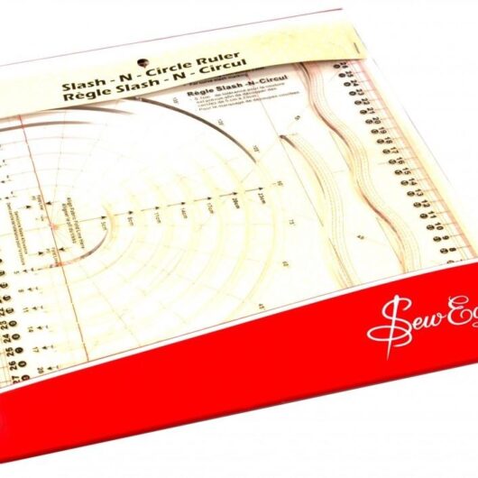 Sew Easy Slash n Circle Quilting Ruler