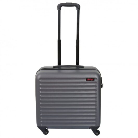 Sew Easy Small Sewing Machine Trolley Bag Metallic Silver