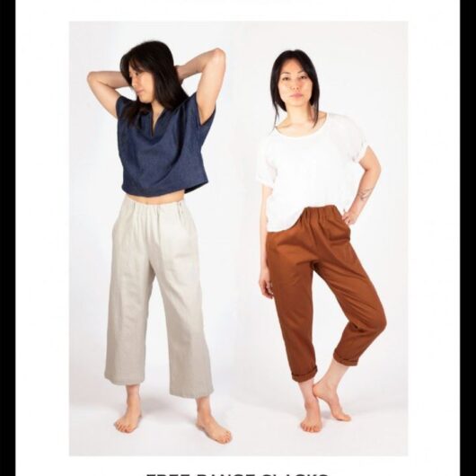 Sew House Seven Paper Sewing Pattern Free Range Slacks