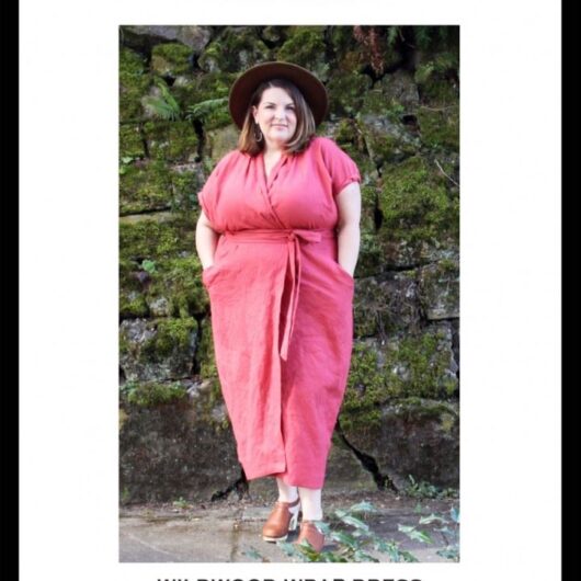 Sew House Seven Paper Sewing Pattern Wildwood Wrap Dress