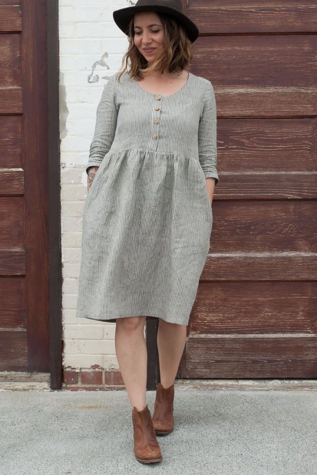 Sew Liberated Paper Sewing Pattern Hinterland Dress