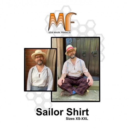 Sew Mark Francis Paper Sewing Pattern Sailor Shirt