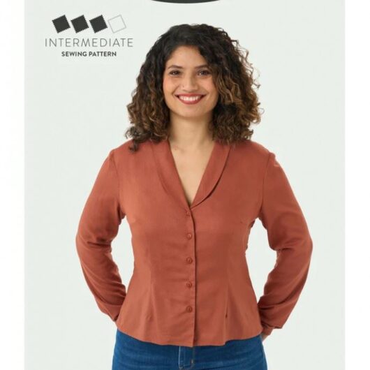 Sew Over It Paper Sewing Pattern The Lilian Blouse