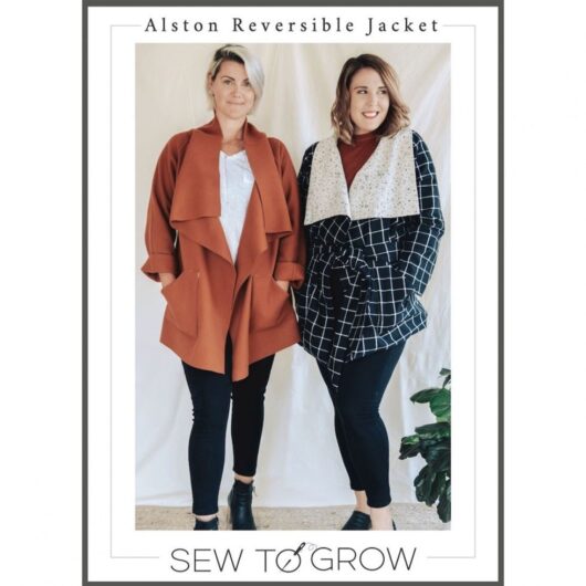 Sew To Grow Paper Sewing Pattern Alston Reversible Jacket