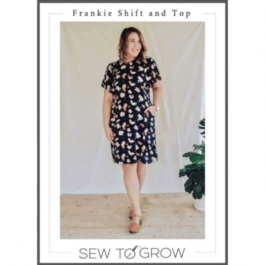 Sew To Grow Paper Sewing Pattern Frankie Shift & Top