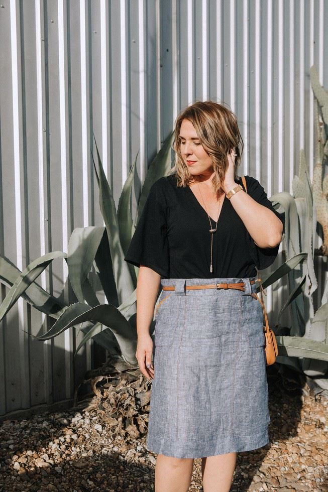 Sew To Grow Paper Sewing Pattern Stella Skirt