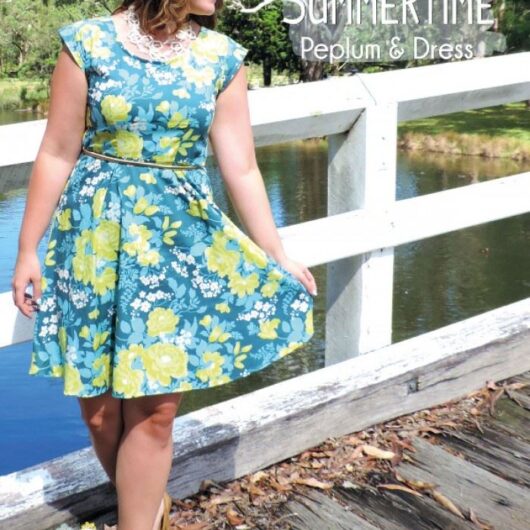 Sew To Grow Paper Sewing Pattern Sweet Summertime Peplum & Dress