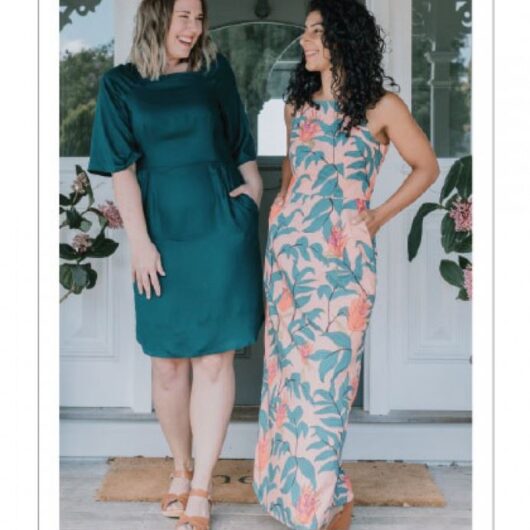 Sew To Grow Paper Sewing Pattern Sycamore Lane Dress