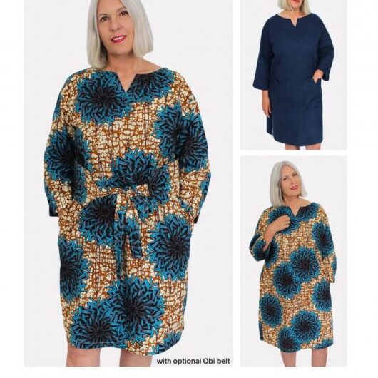 Sewgirl Paper Sewing Pattern Valerie Shift Dress