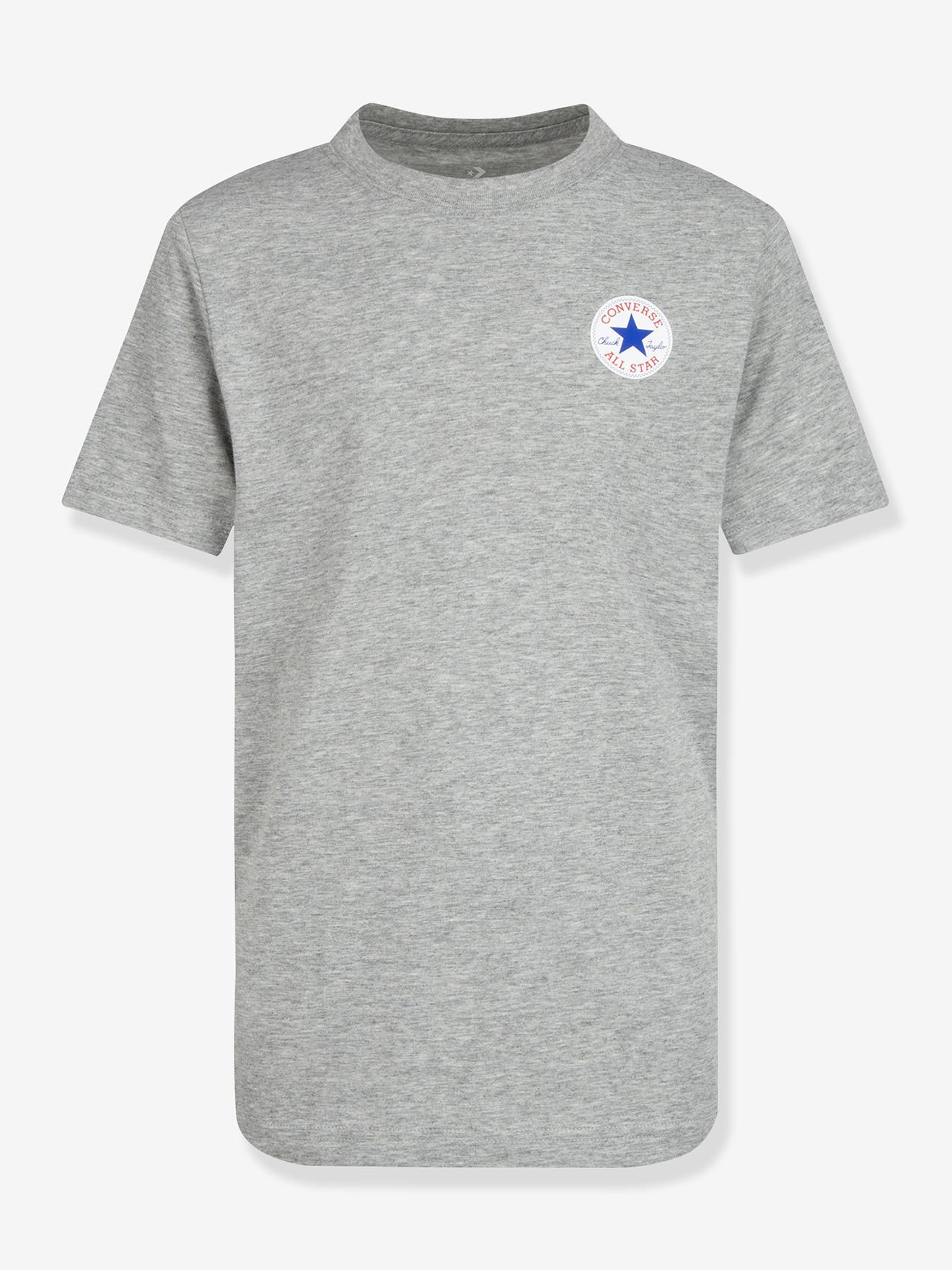 Short-Sleeved T-Shirt for Children, CONVERSE grey