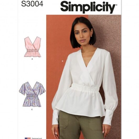 Simplicity Paper Sewing Pattern 3004