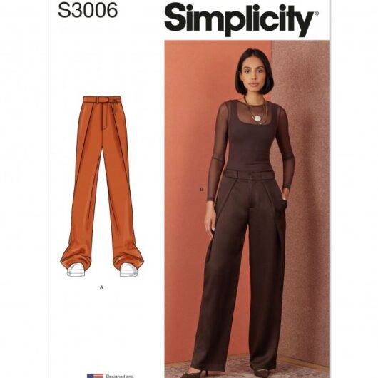Simplicity Paper Sewing Pattern 3006
