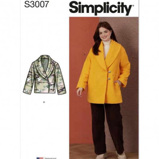 Simplicity Paper Sewing Pattern 3007