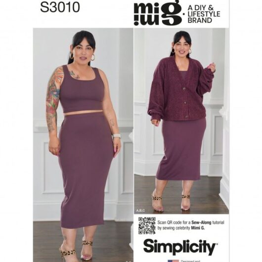 Simplicity Paper Sewing Pattern 3010